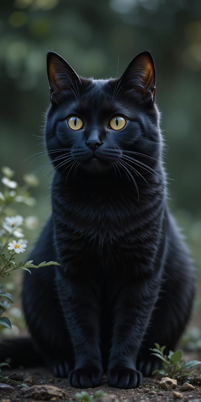 Dzień Czarnego Kota - orientacja pionowa. Darmowa dostawa.*