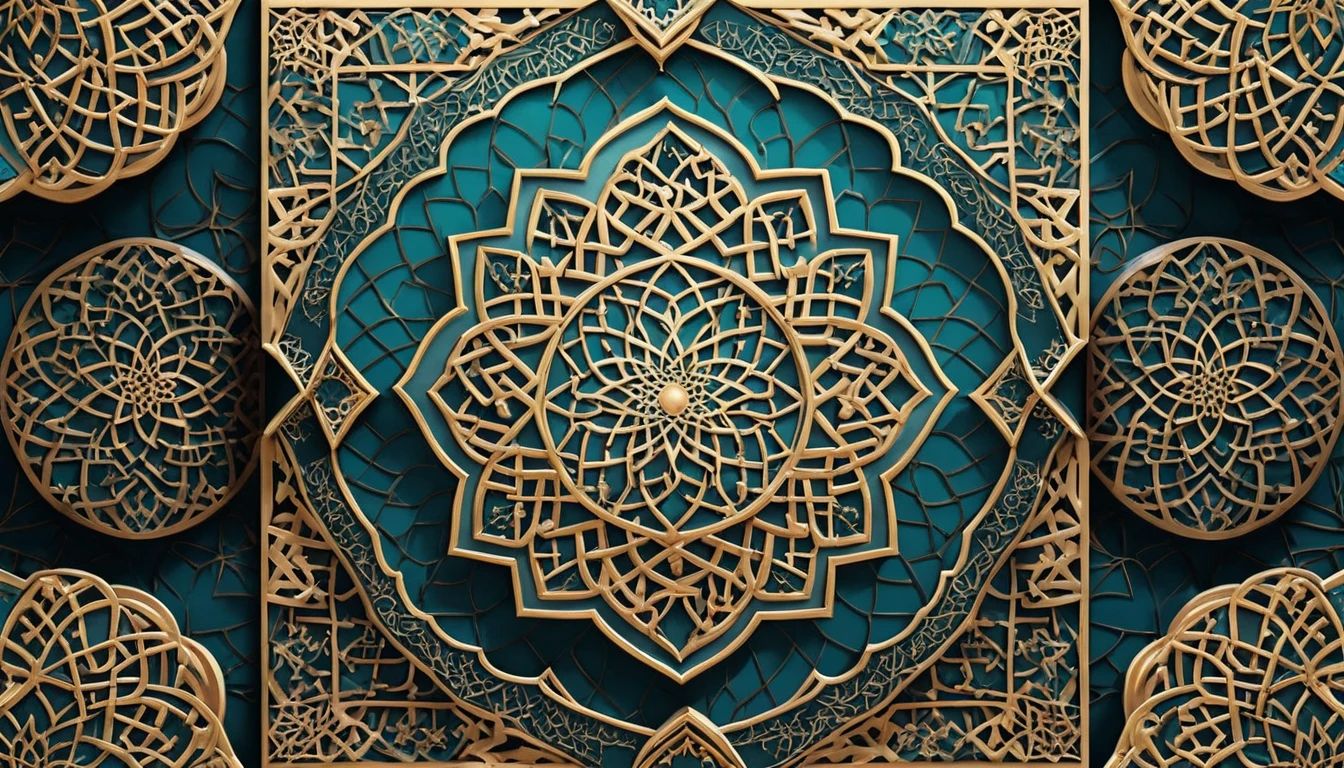 Międzynarodowy Dzień Sztuki Islamu - orientacja pozioma. Darmowa dostawa.*