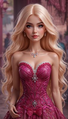 Dzień Barbie - orientacja pionowa. Darmowa dostawa.*