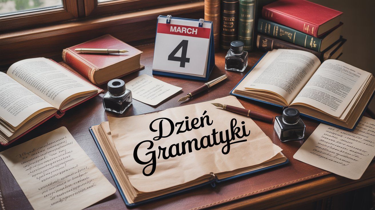 Dzień Gramatyki - orientacja pozioma. Darmowa dostawa.*