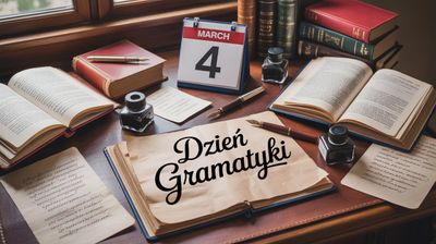 Dzień Gramatyki - orientacja pozioma. Darmowa dostawa.*