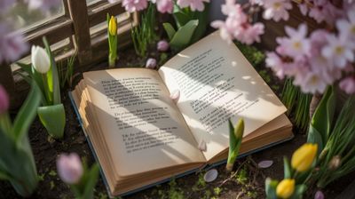 Międzynarodowy Dzień Poezji - orientacja pozioma. Darmowa dostawa.*