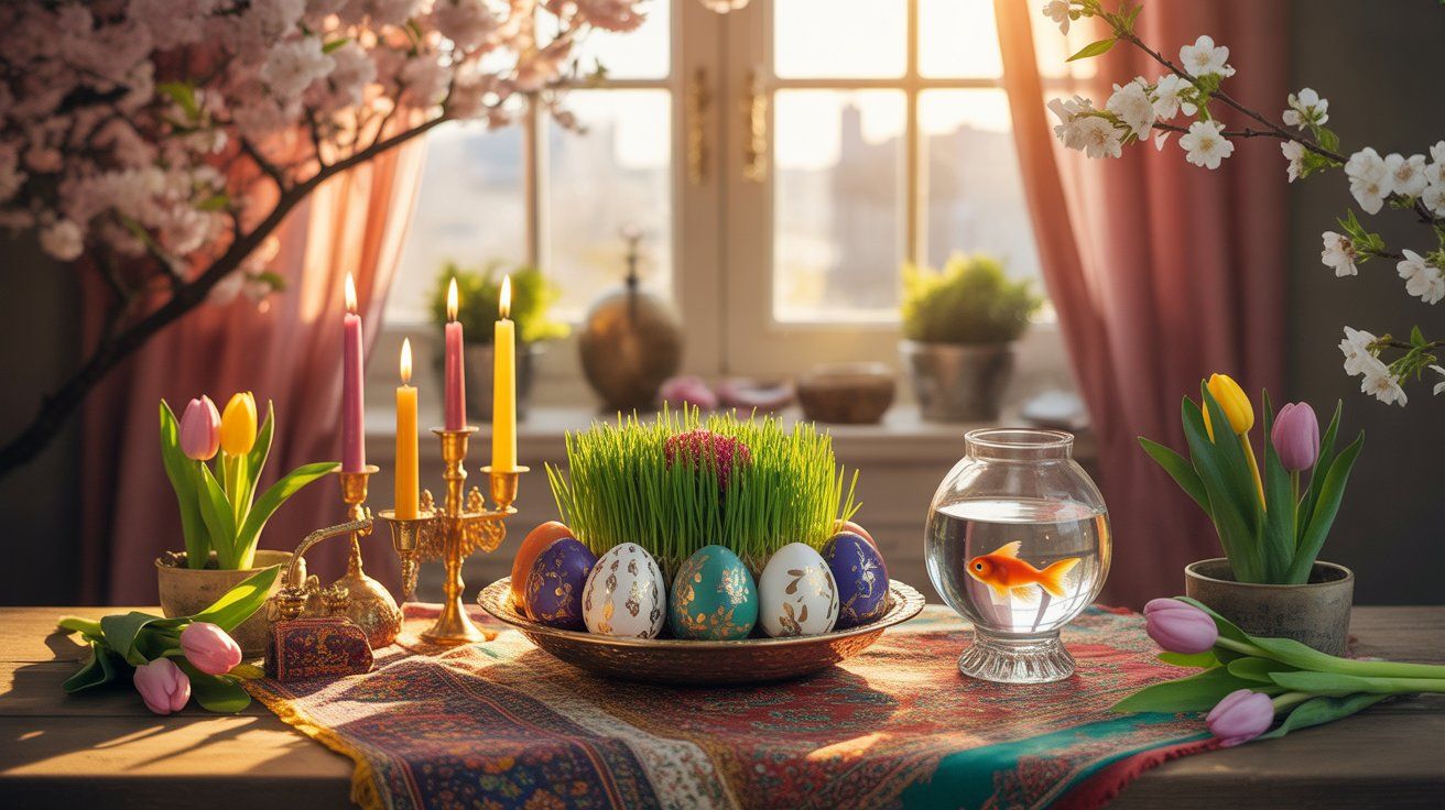 Międzynarodowy Dzień Nowruz - orientacja pozioma. Darmowa dostawa.*