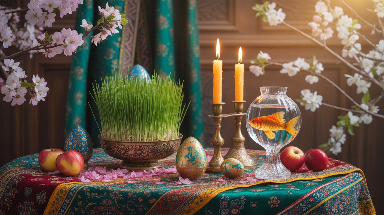 Międzynarodowy Dzień Nowruz - orientacja pozioma. Darmowa dostawa.*