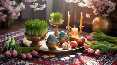 Międzynarodowy Dzień Nowruz - orientacja pozioma. Darmowa dostawa.*
