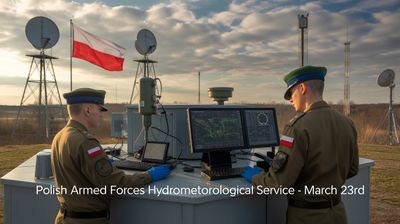 Święto Służby Hydrometeorologicznej Sił Zbrojnych - orientacja pozioma. Darmowa dostawa.*