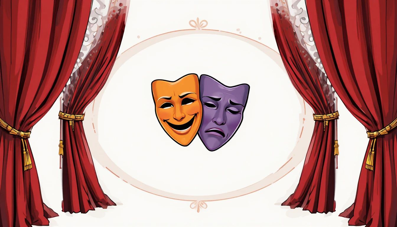 Międzynarodowy Dzień Teatru - orientacja pozioma. Darmowa dostawa.*