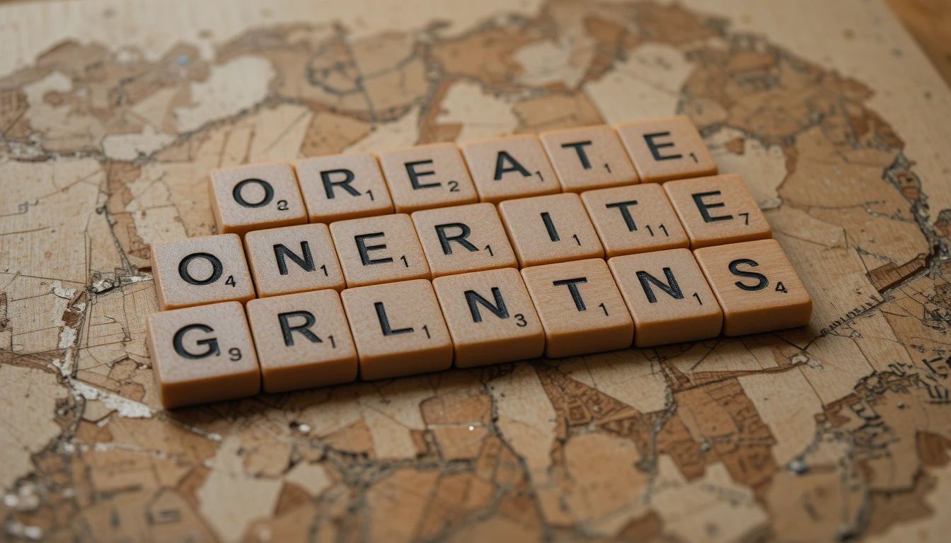 Dzień Scrabble - orientacja pozioma. Darmowa dostawa.*