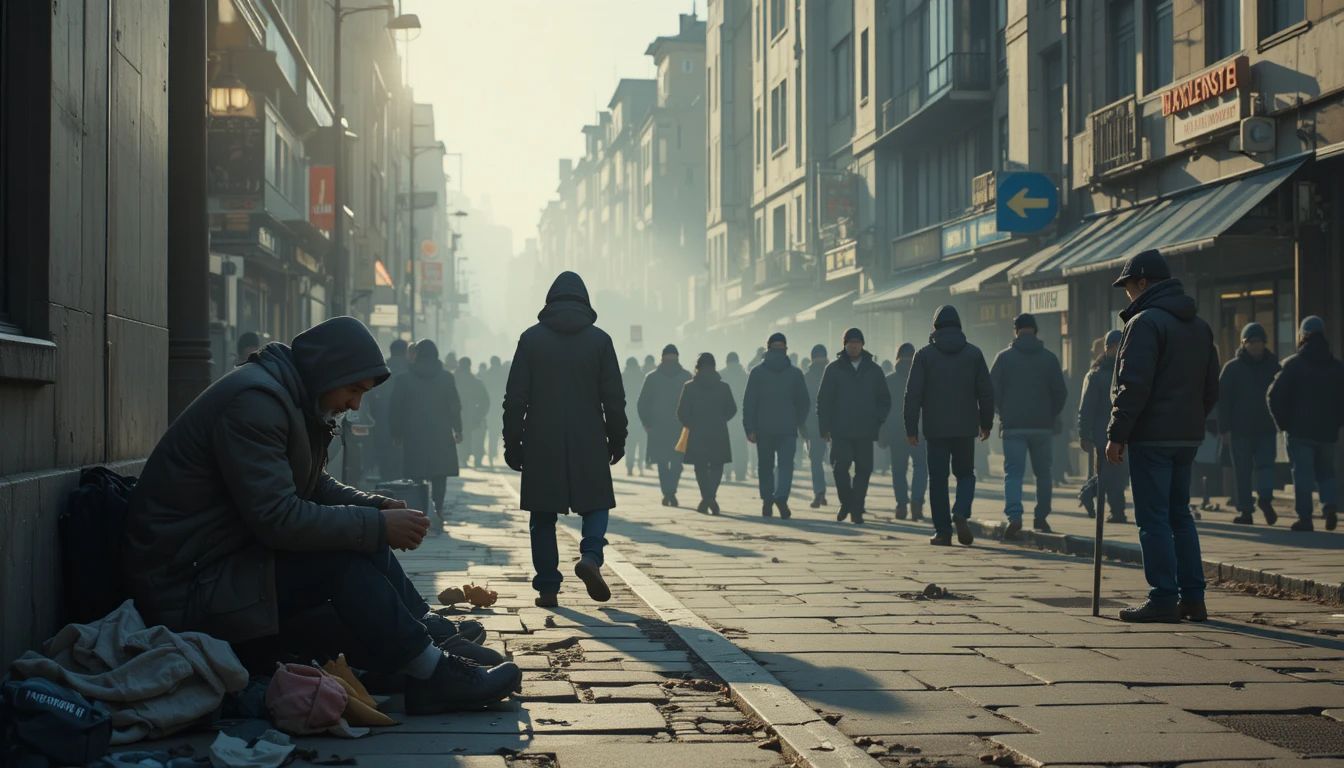 Dzień Ludzi Bezdomnych - orientacja pozioma. Darmowa dostawa.*