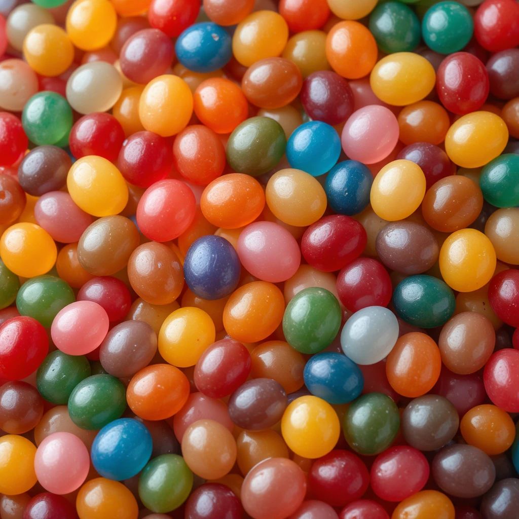 Dzień Fasolkowych Cukierków Jelly Beans - kwadrat. Darmowa dostawa.*