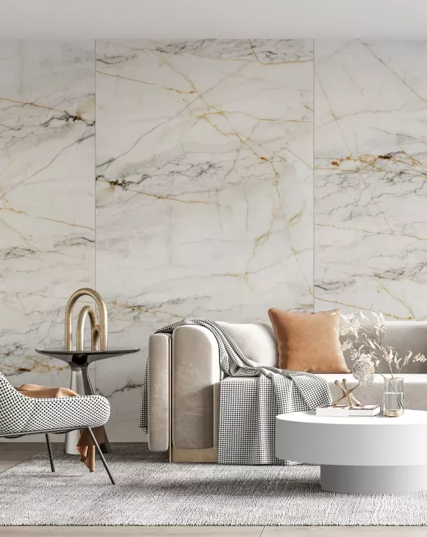 rock panel marble gold