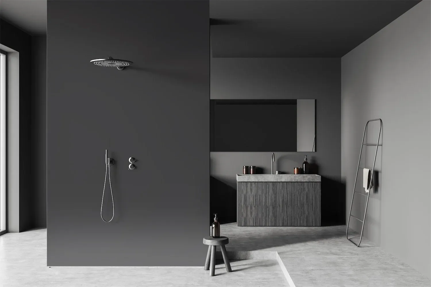 velvet showerwall  antracite