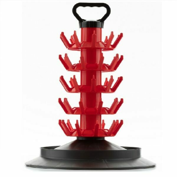 Árbol escurridor de 50 botellas