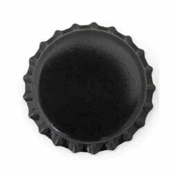 Chapas Corona de 26 mm color Negro (Un ciento de unidades)