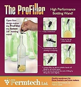 Llenador de Botellas Fermtech Profiller