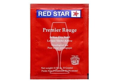 Levadura para vino Premier Rouge sachet de 5 gr
