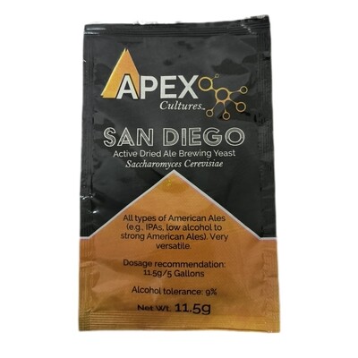 Levadura Apex Cultures San Diego sachet de 11.5 gr