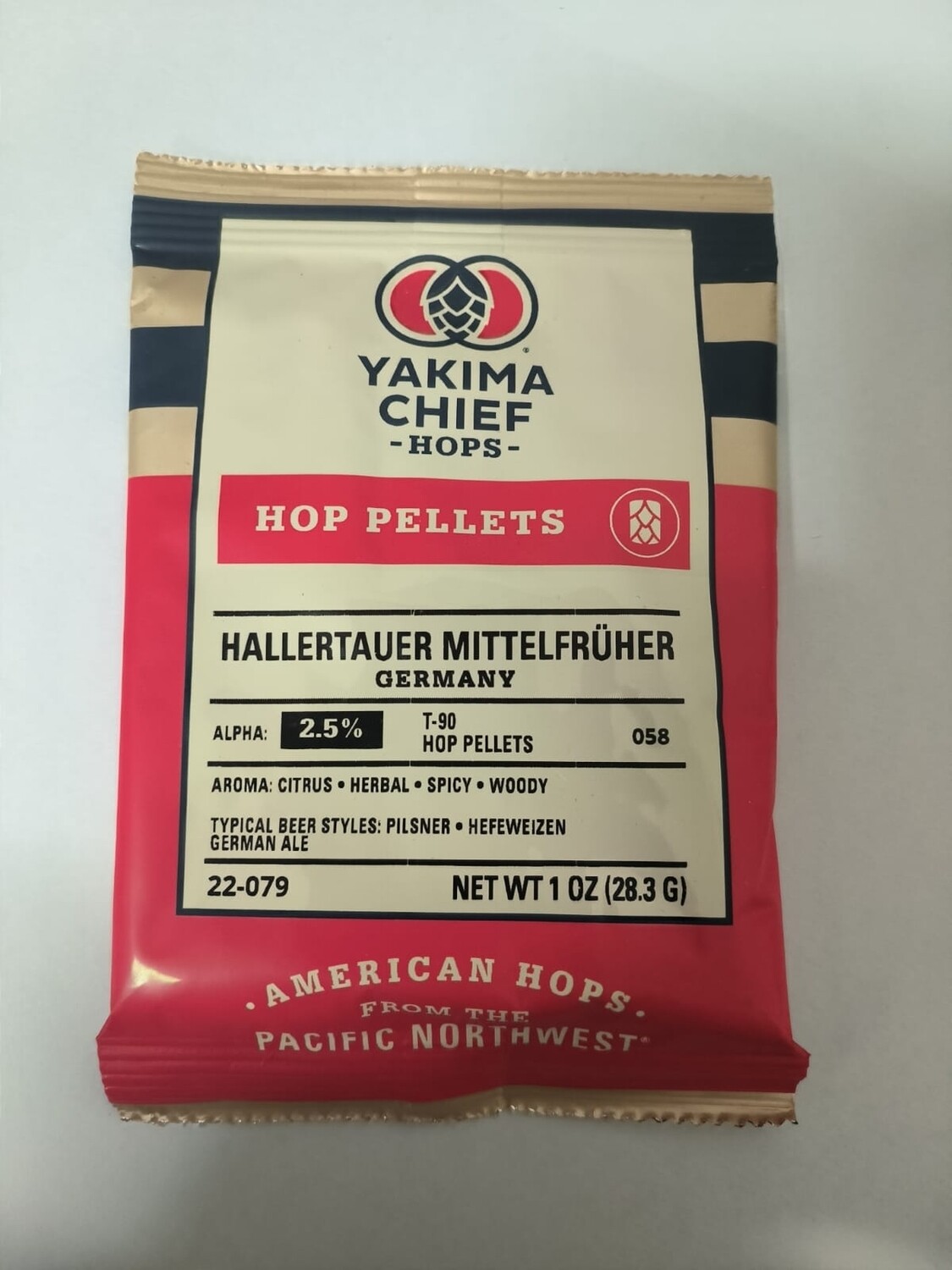 Hallertauer Mittelfruher lúpulo 1 oz (28 gr)