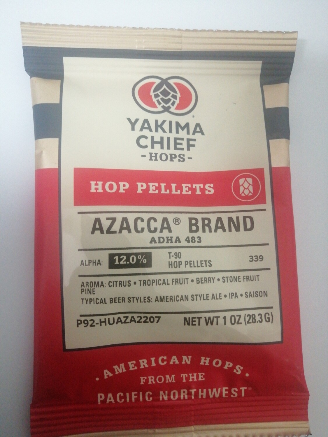 Azacca lúpulo en pellets 1 oz (28 gr)