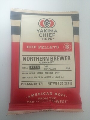 Northern Brewer lúpulo en pellets 1 oz (28 gr)