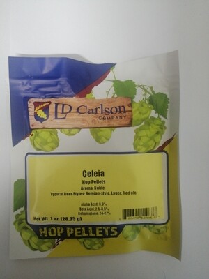 Celeia lúpulo en pellets bolsa de 1 Oz (28 gr)