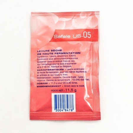 Levadura  Fermentis Safale US 05