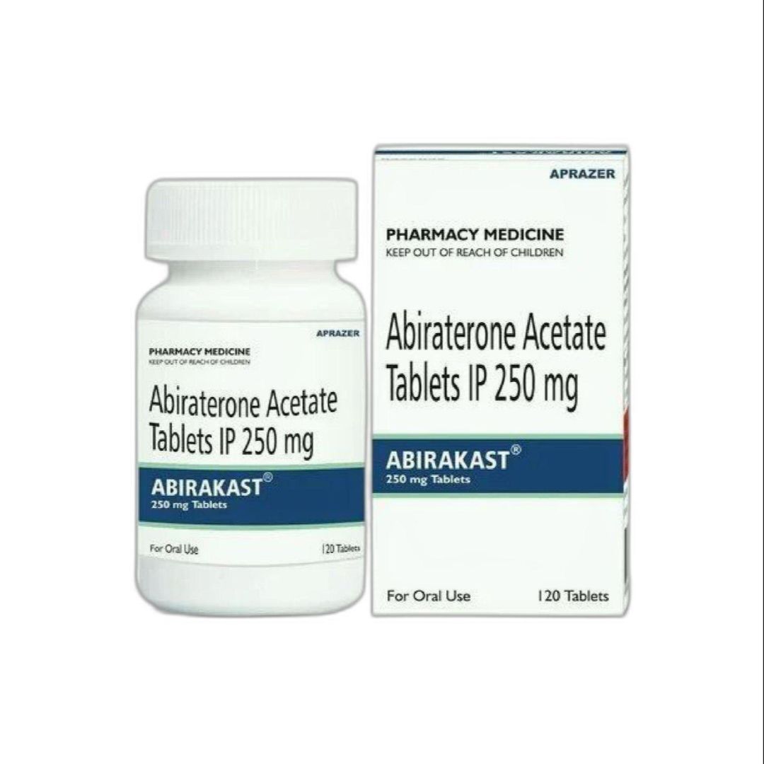 Abiracast (Abiraterone) 250 mg 120 tablets.