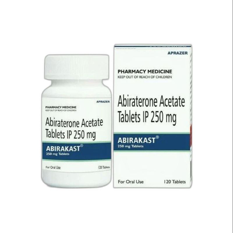 Abiracast (Abiraterone) 250 mg 120 tablets.
