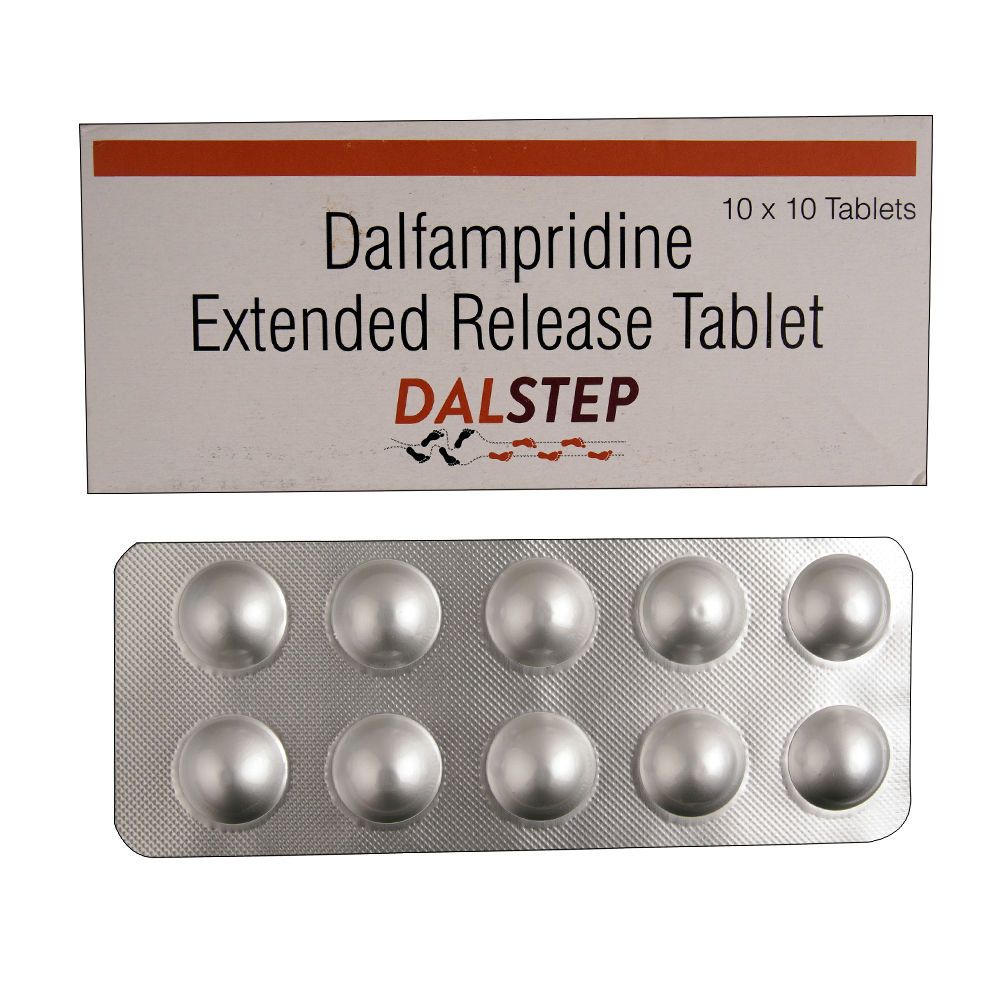 Dalstep (Fampridine) 10 mg 100 tablets.