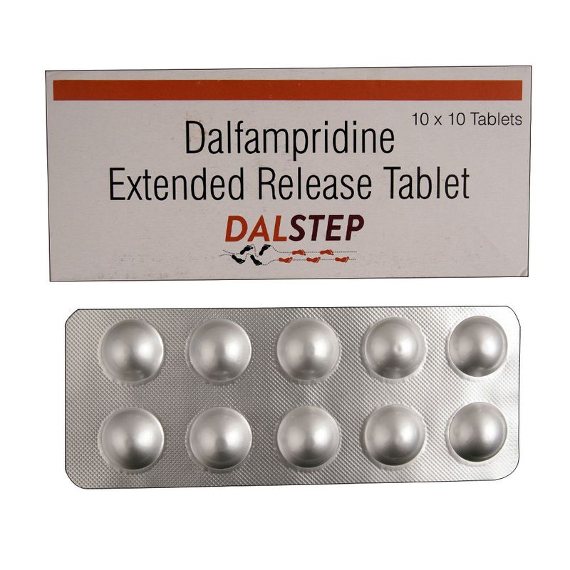 Dalstep (Fampridine) 10 mg 100 tablets.