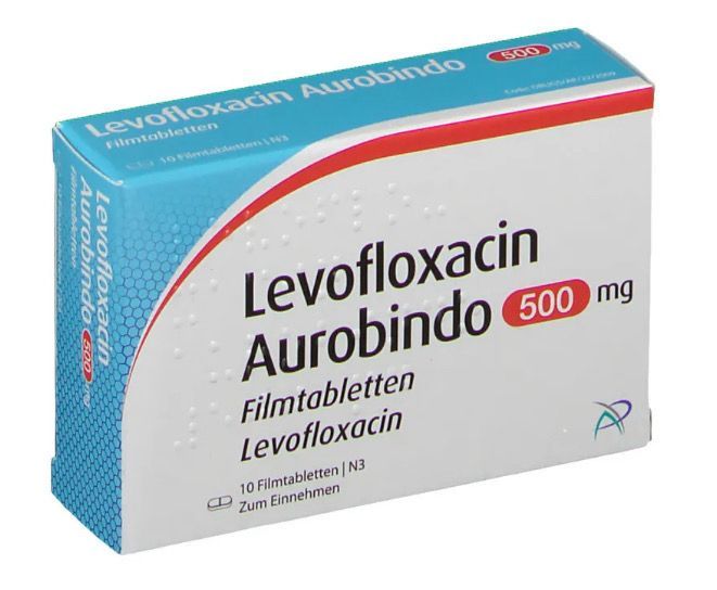 Levofloxacin 500 mg 10 Tablets