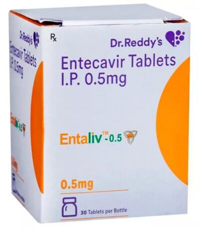 Entecavir 0.5 mg 30 tablets