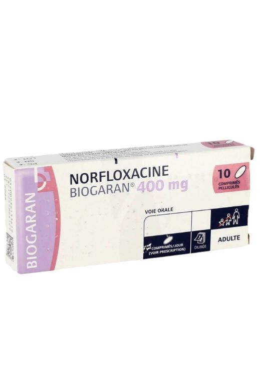 Norfloxacin 400 mg 10 tablets