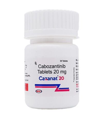 Cabozantinib Cazanat 20 / 40 / 60 mg, 30 Tablets.