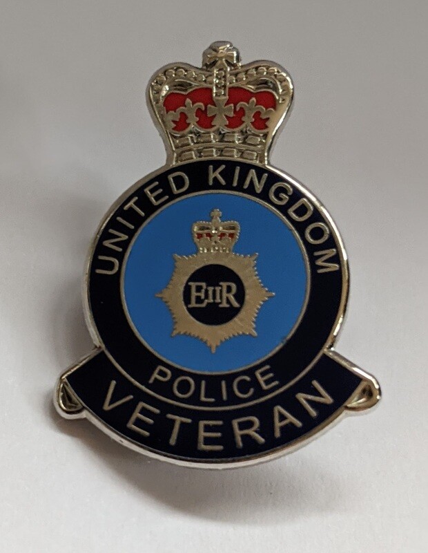 Police veteran lapel pin -

We donate £1 to COPS for every sale