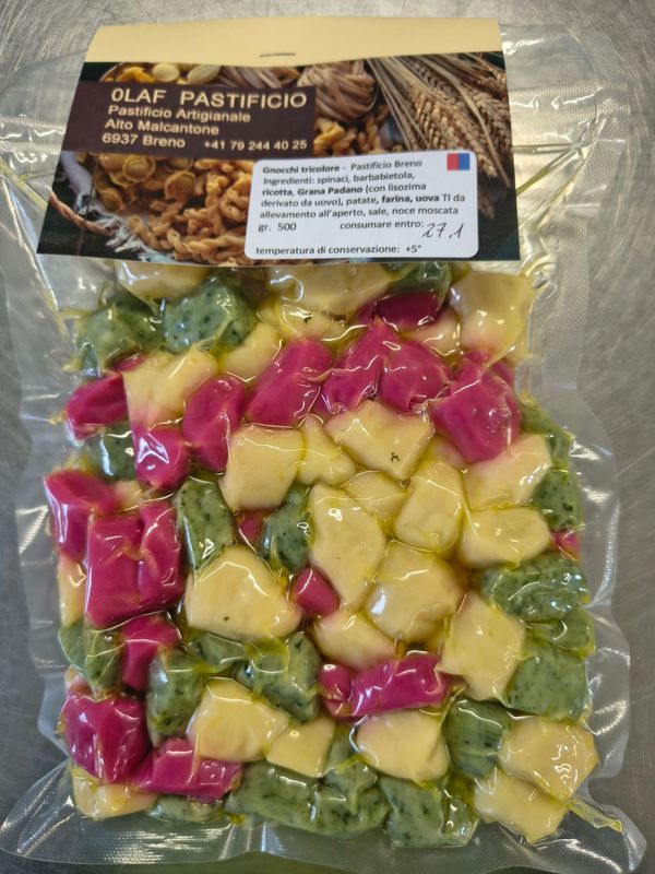 Gnocchi tricolore - Pastificio Breno