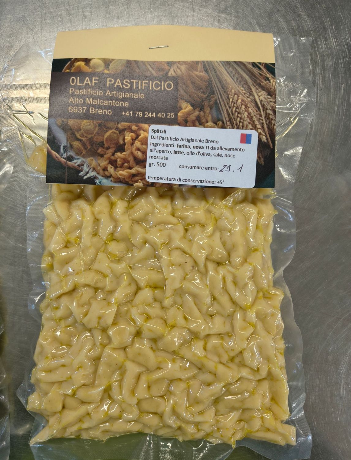 Spätzli - Dal Pastificio Artigianale Breno