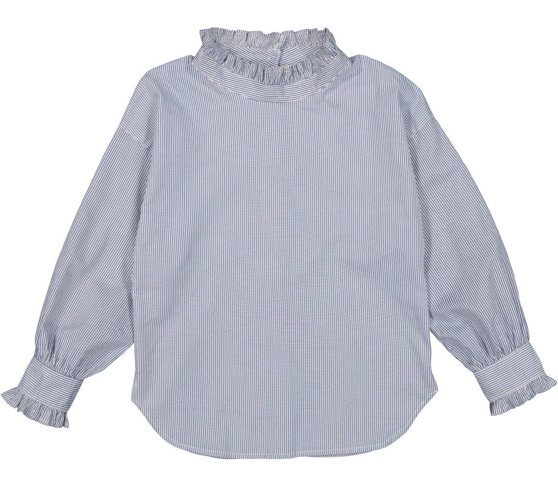 MarMar Copenhagen // Blouse Bolich Blue Stripe MarMar Copenhagen // Blouse Bolich Blue Stripe, Maat: 104