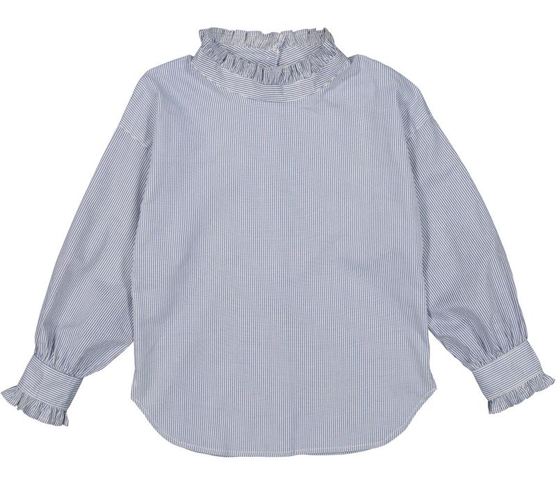MarMar Copenhagen // Blouse Bolich Blue Stripe