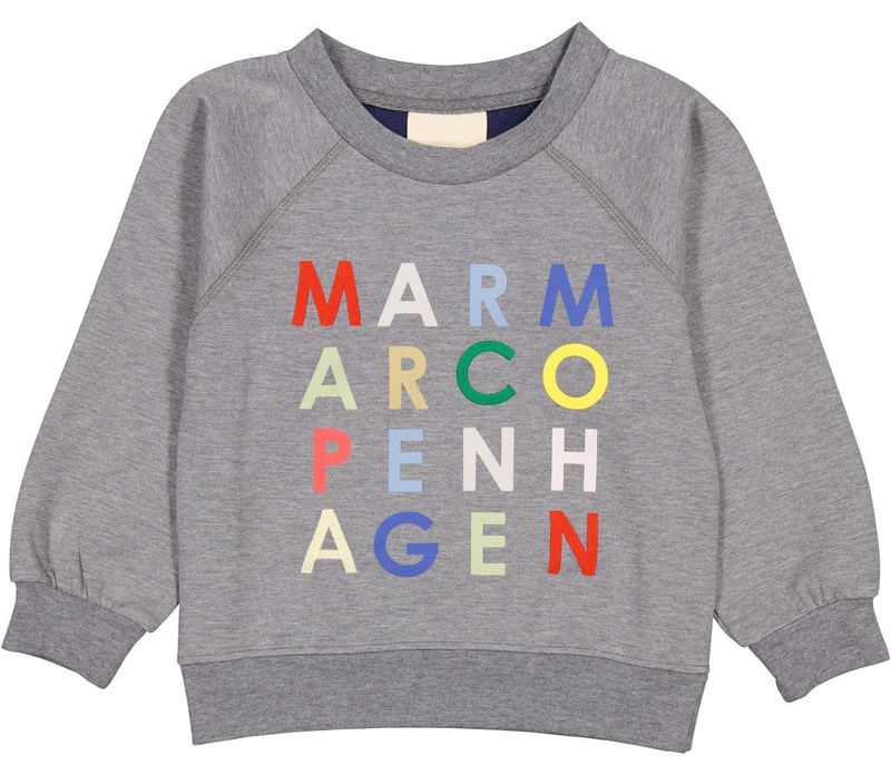 MarMar Copenhagen // Sweater Multicol Letters