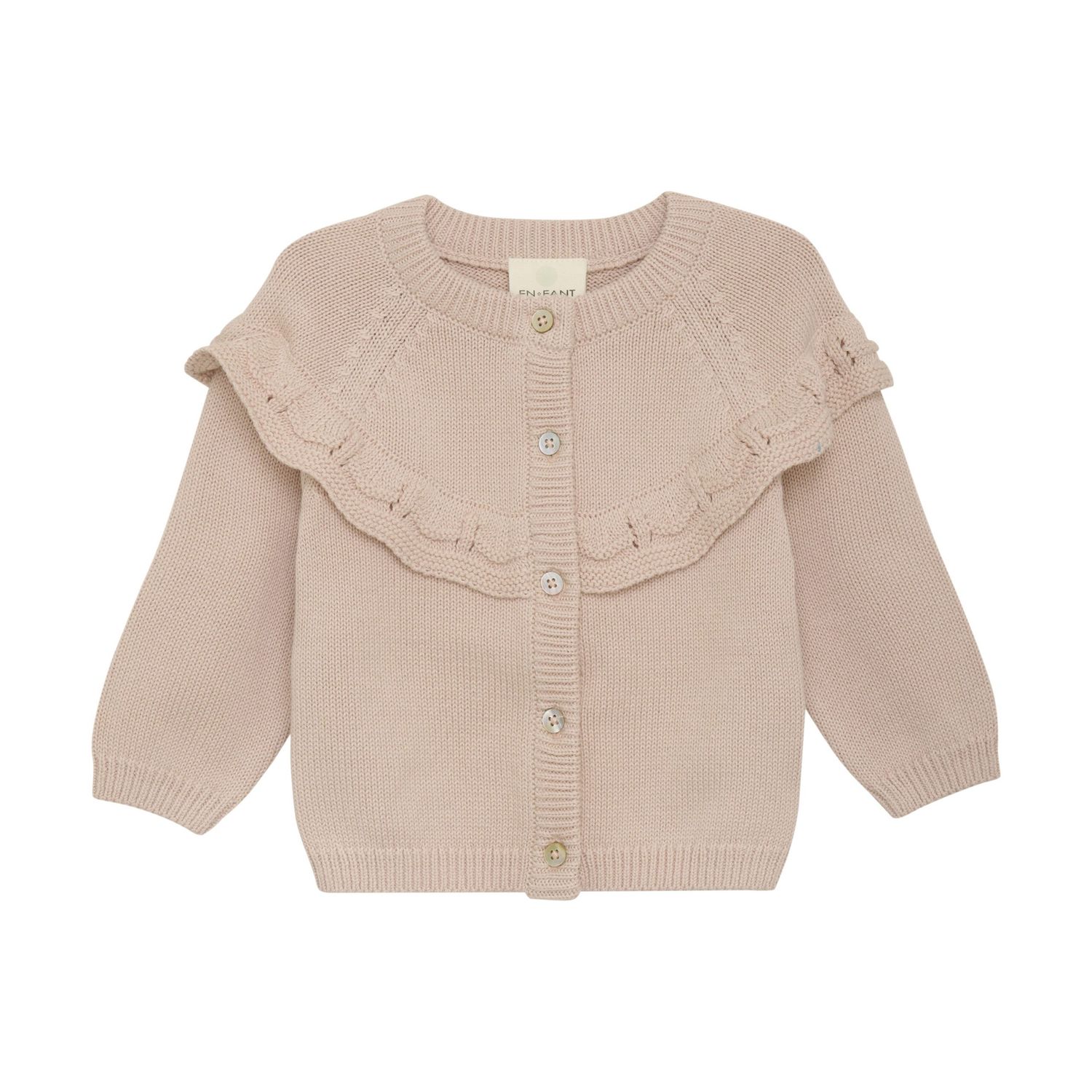 EnfantDK Cardigan // Peach Whip, Maat: 56