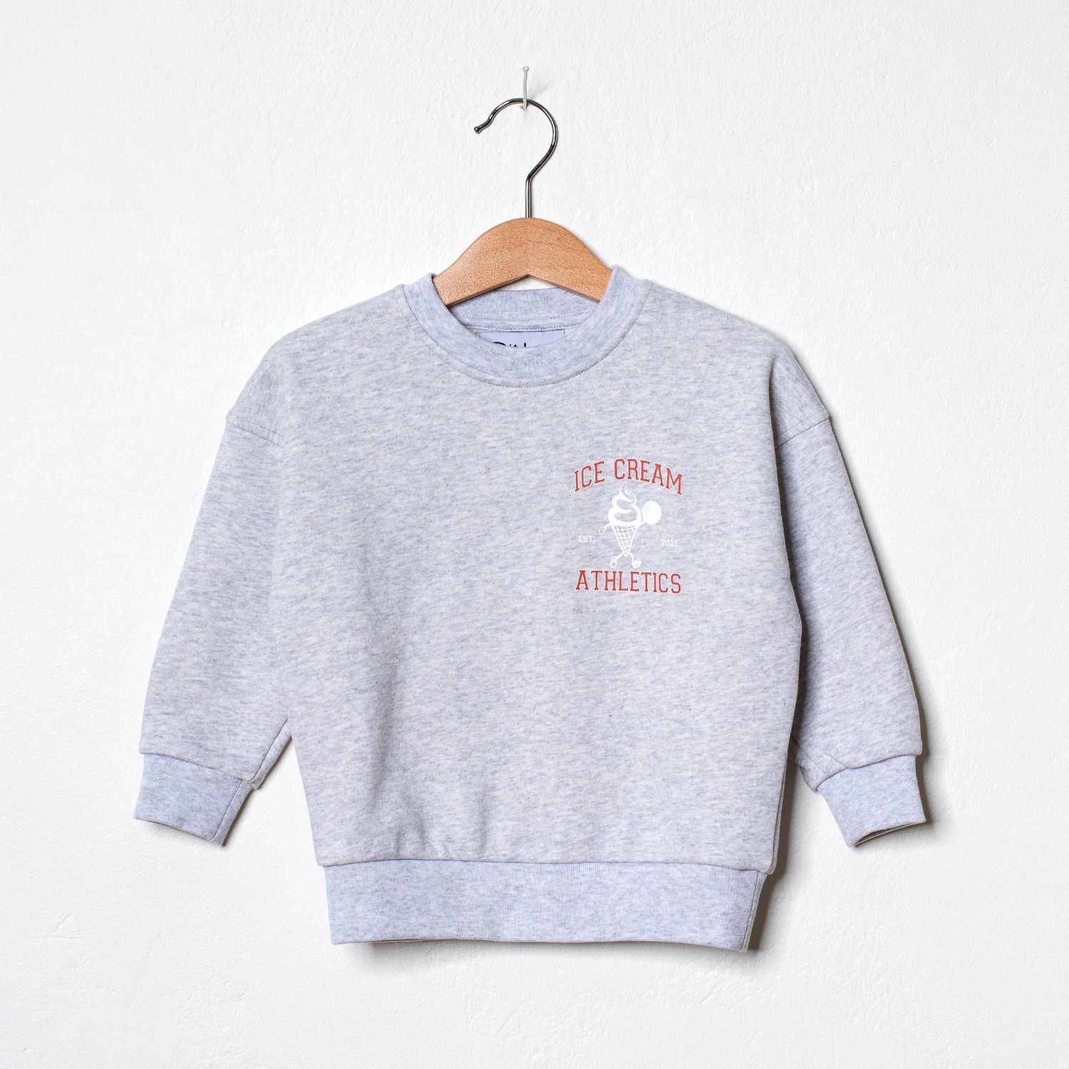 La Prochaine Generation // Kids Ice Cream Grey Melange, Maat: 104/110