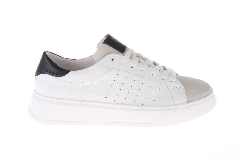 HIP sneaker - wit met donkerblauw