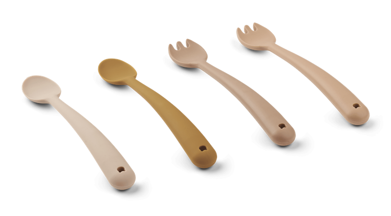 Liewood Shea Feeding Bestek // Rose Multi