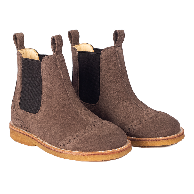 Angulus chelsea boot // Dark Taupe - Brown