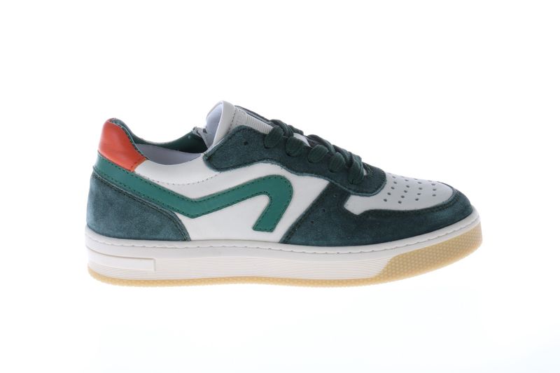 HIP sneaker - groen met oranje en wit