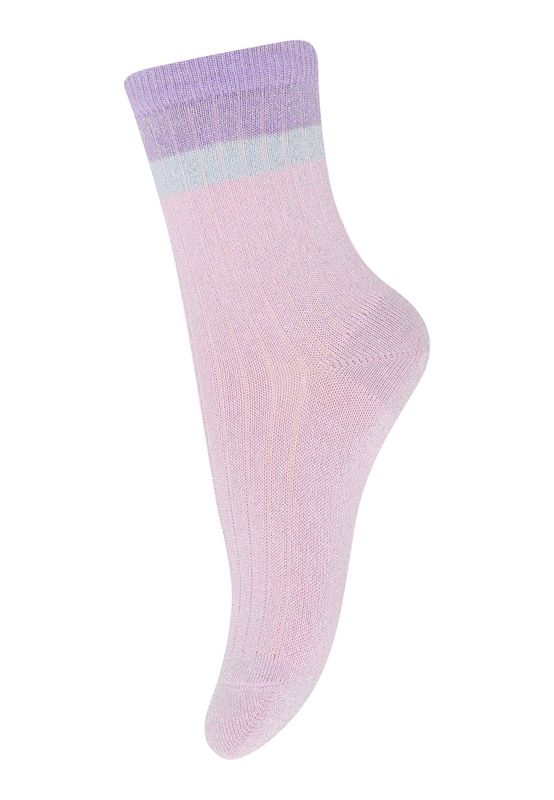 MP Denmark Norma glitter Socks - Fragrant Lilac