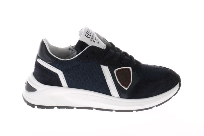 HIP runner - donkerblauw met witte patch