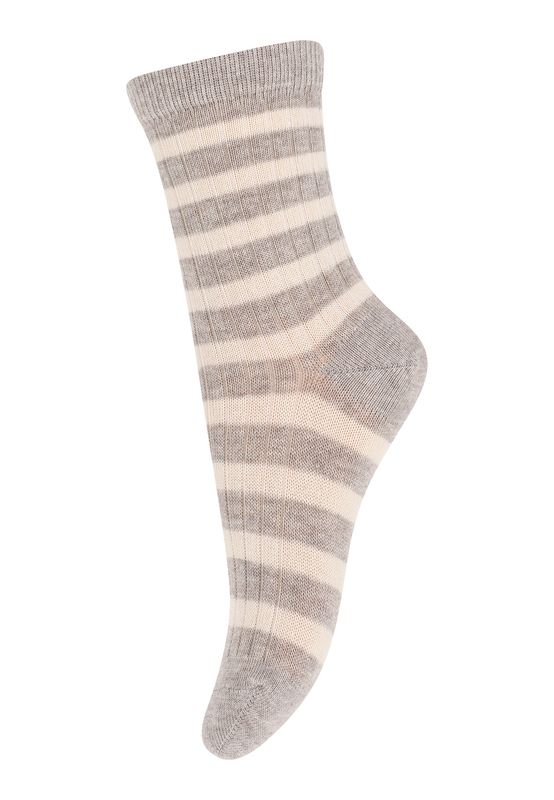 MP Denmark Eli Socks – Light Brown Melange