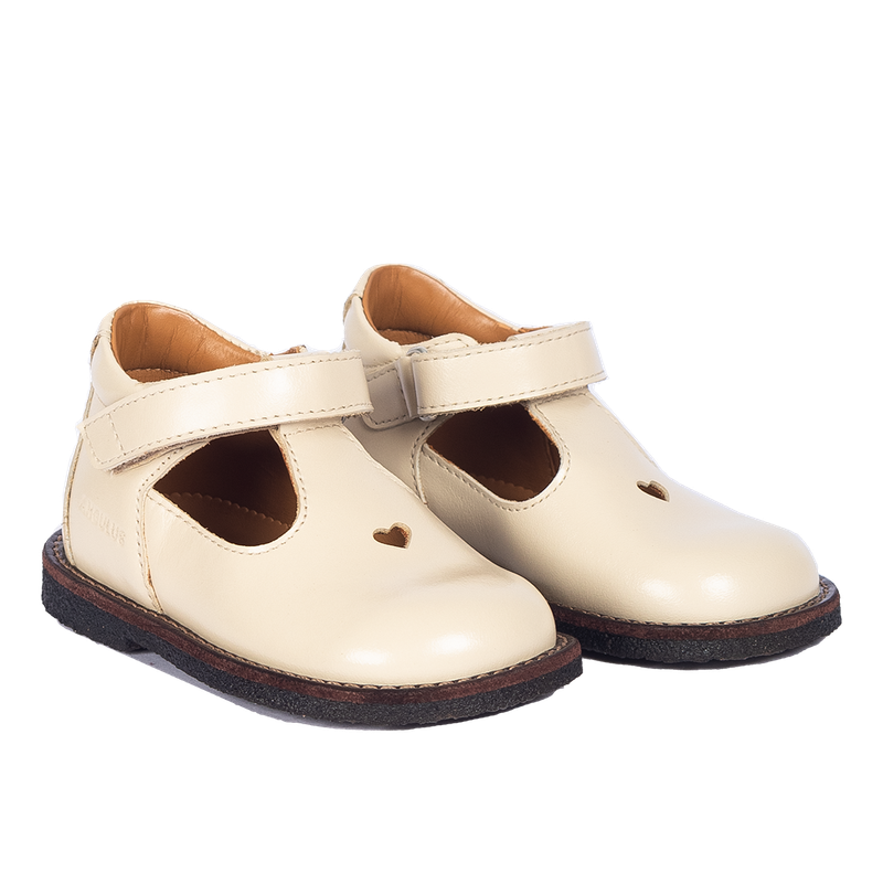 Angulus T- Bar schoen // Buttermilk